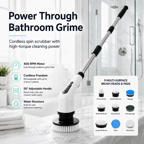 ScrubForce Pro Spin Scrubber