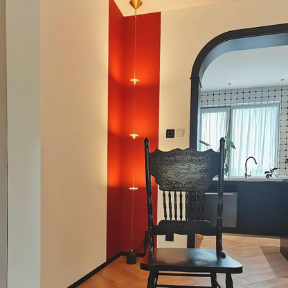 Linear Pendant Floor Lamp