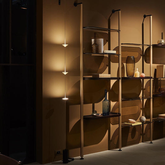 Linear Pendant Floor Lamp